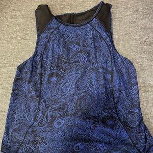 lululemon sculpt tank, vented back size 6